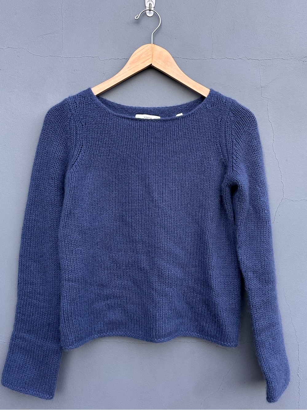 Vince Women’s 100% Cashmere Sweater Blue XS